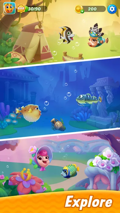 Solitaire - Fishland screenshot 5