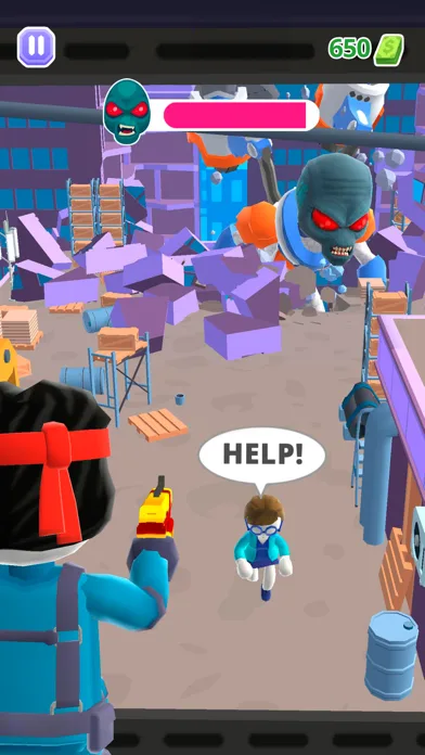 Heli Monsters - Giant Hunter screenshot 3