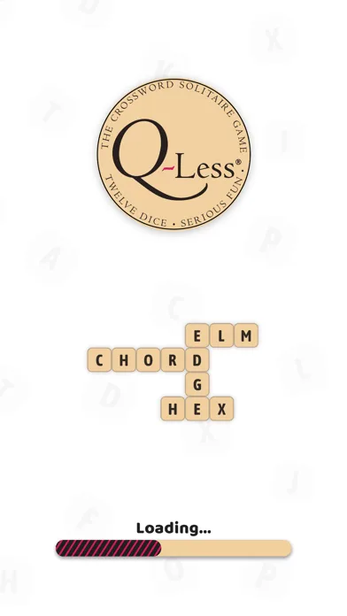 Q-Less Crossword Solitaire screenshot 1