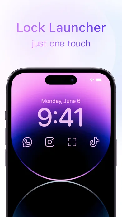 Lock Launcher - Screen Widgets screenshot 1