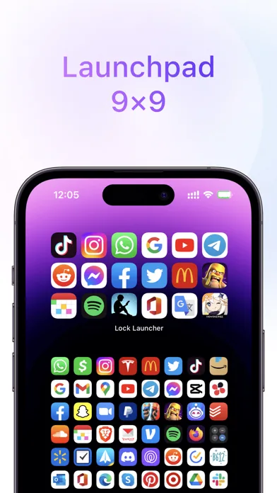 Lock Launcher - Screen Widgets screenshot 3