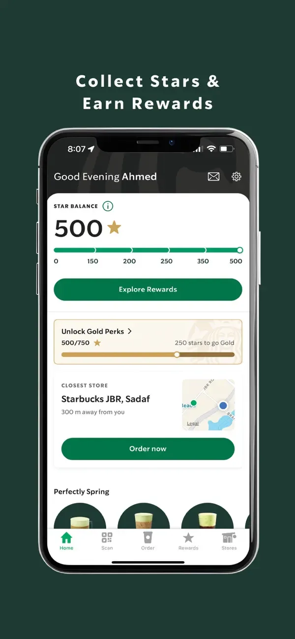 Starbucks Kuwait screenshot 1