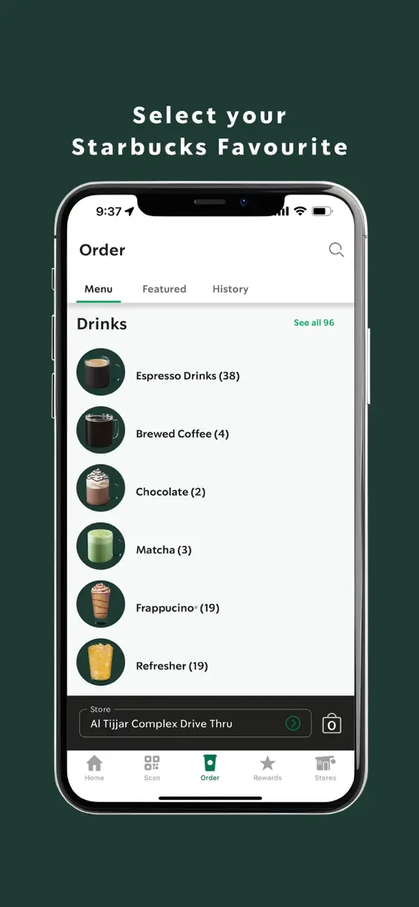 Starbucks Kuwait screenshot 5