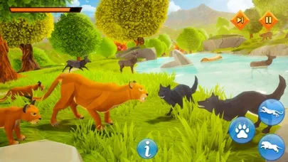 Panther Animal Life Simulator screenshot 4