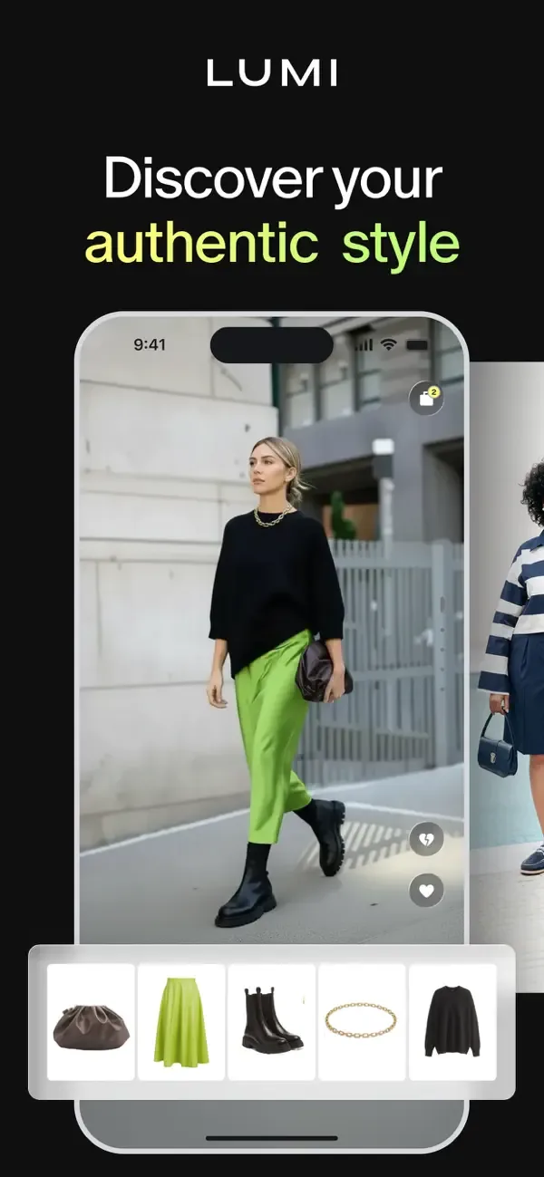 Lumi: styling & shopping screenshot 1