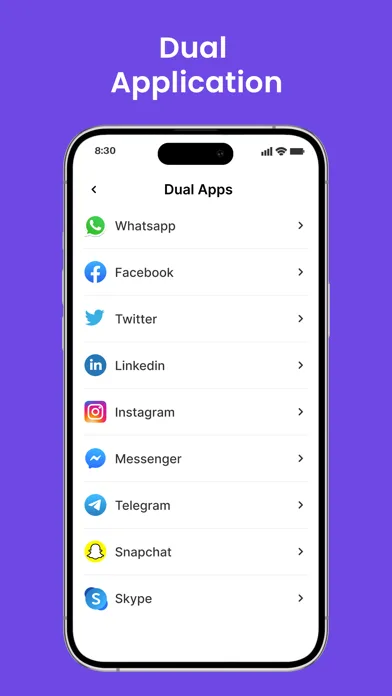 2Accounts - Dual Apps Space screenshot 3
