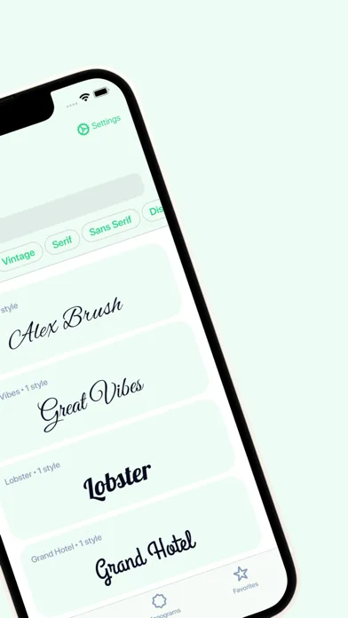 Cutting Fonts screenshot 2