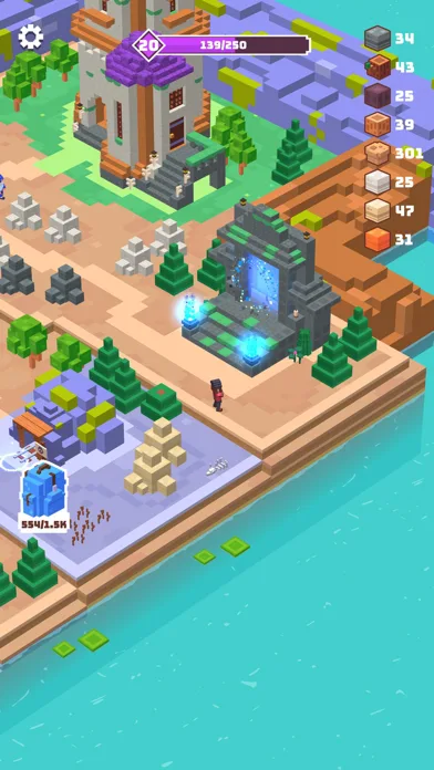 Craft Valley - Building Game screenshot 1