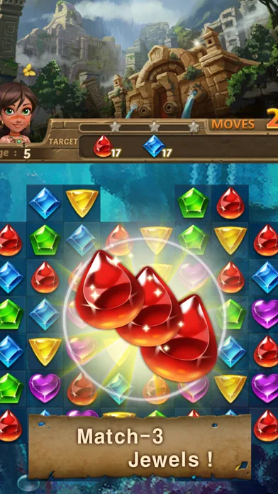Jewels Atlantis: Puzzle game screenshot 4