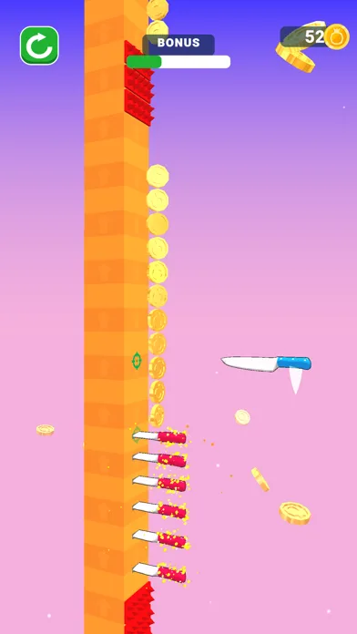 Ball Up: Knife Racing screenshot 2