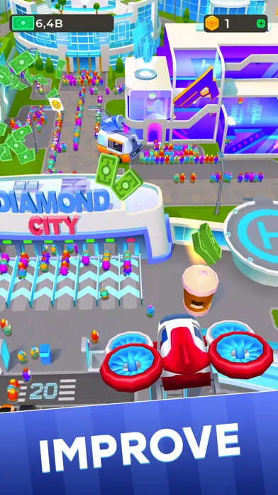 Diamond City: Idle Tycoon screenshot 2