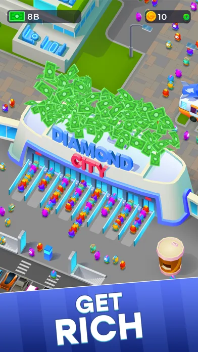 Diamond City: Idle Tycoon screenshot 5