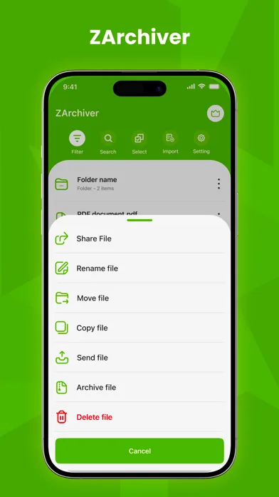 ZArchiver screenshot 4
