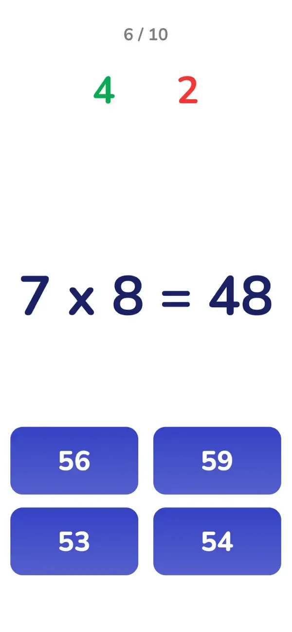 Times Tables: Multiplication screenshot 3