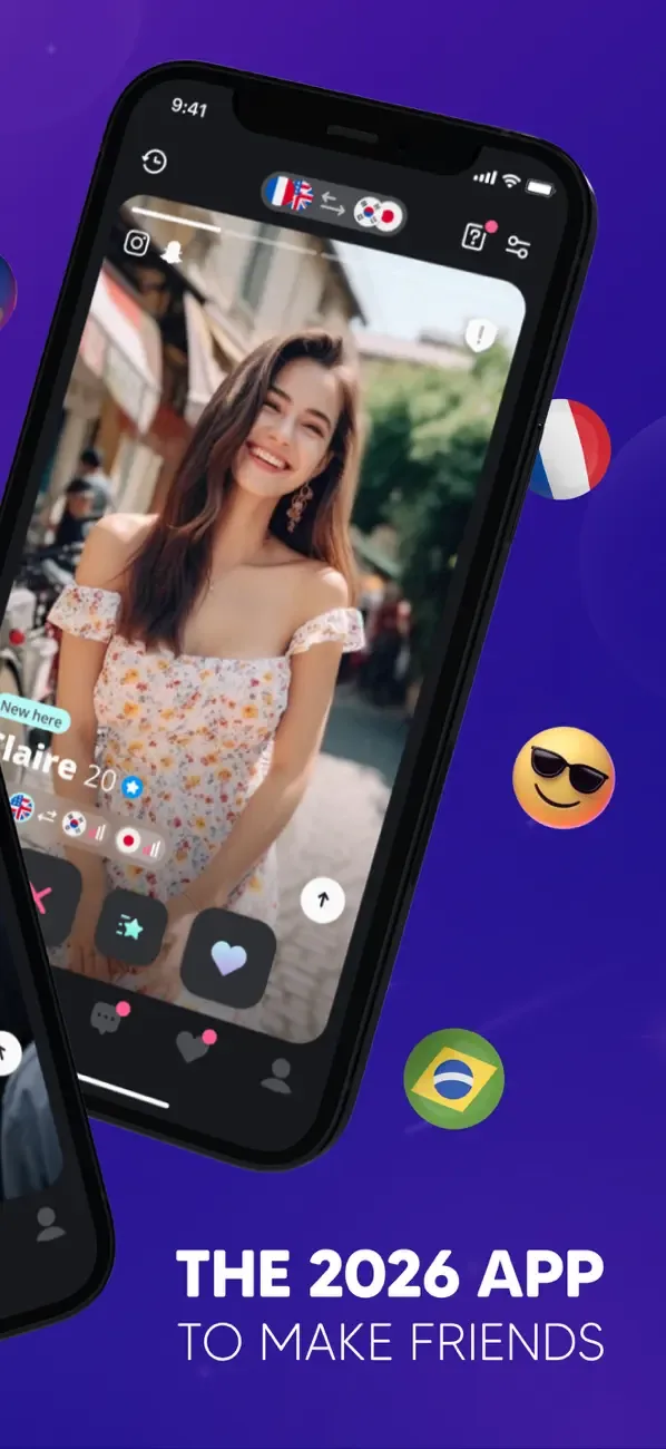 Moji – Korea & Japan Friends screenshot 2