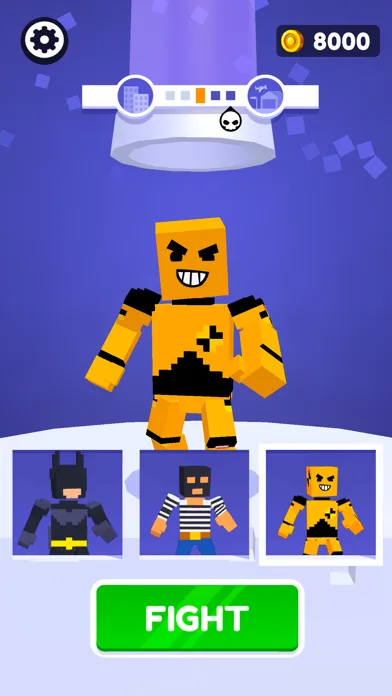 Block Ragdoll Fight screenshot 1