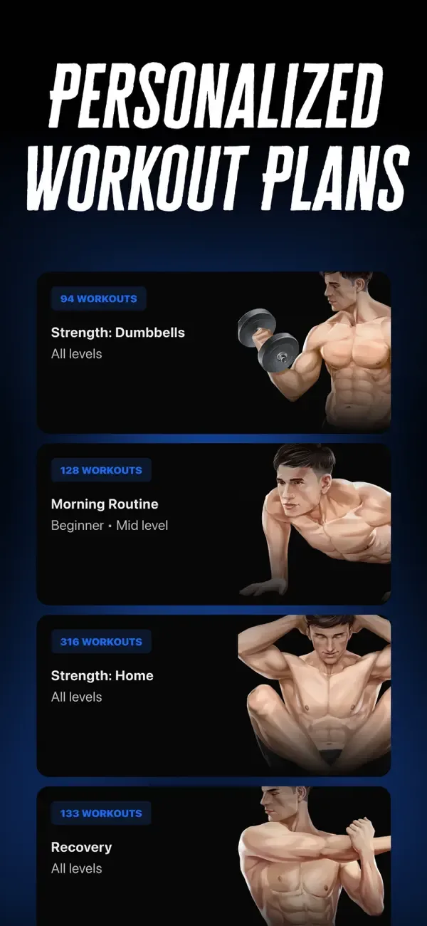 Fitness & Home Workout - FitX screenshot 4