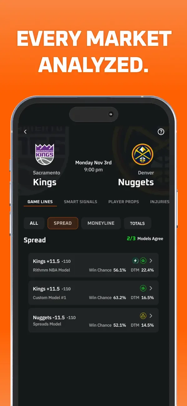 Rithmm: AI Sports Betting screenshot 5
