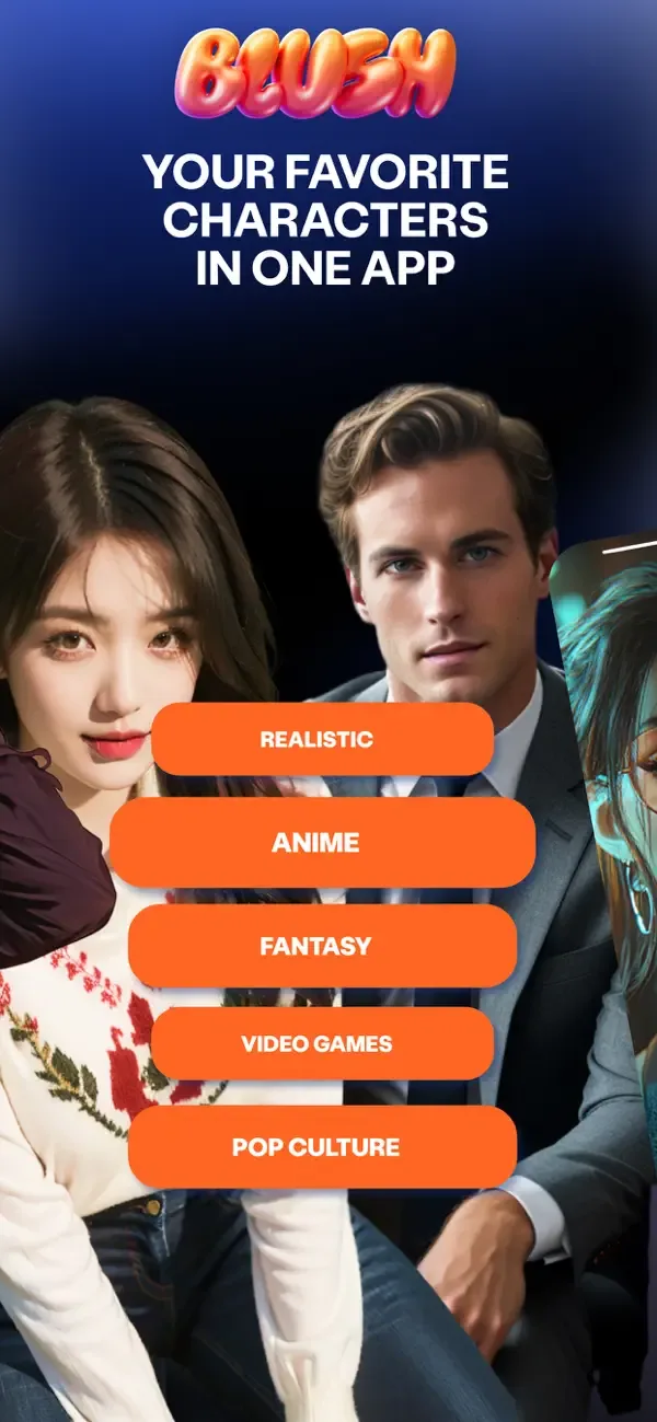 Blush: AI Dating Simulator screenshot 2