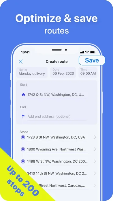 Optiway Multi Stop Planner screenshot 3