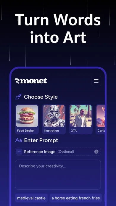 AI Image Generator - Monet screenshot 5