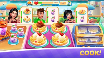 Cooking Train - Food Games screenshot 1