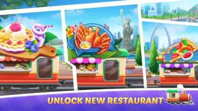 Cooking Train - Food Games screenshot 3