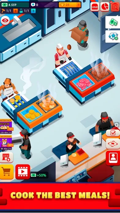 Idle Burger Empire Tycoon—Game screenshot 3