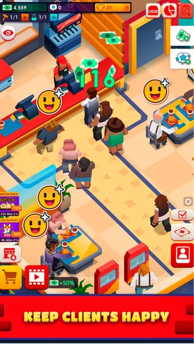 Idle Burger Empire Tycoon—Game screenshot 4