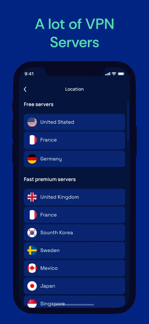 VPN Proxy Master & Speed Test screenshot 2