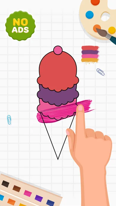 Kids Coloring Book Games screenshot 1