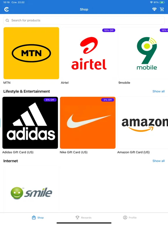 Carry1st Shop - Vouchers screenshot 4