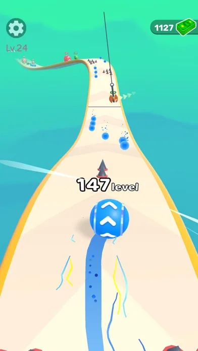 Level Up Balls! screenshot 1