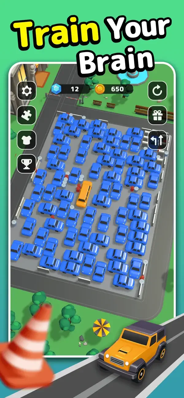 3D Car Game: Parking Jam screenshot 4