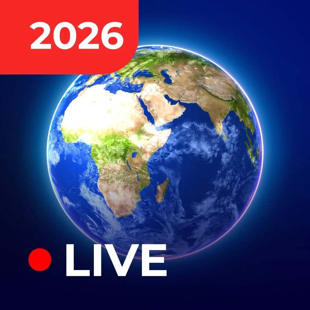 Globe Earth 3D - Live Map