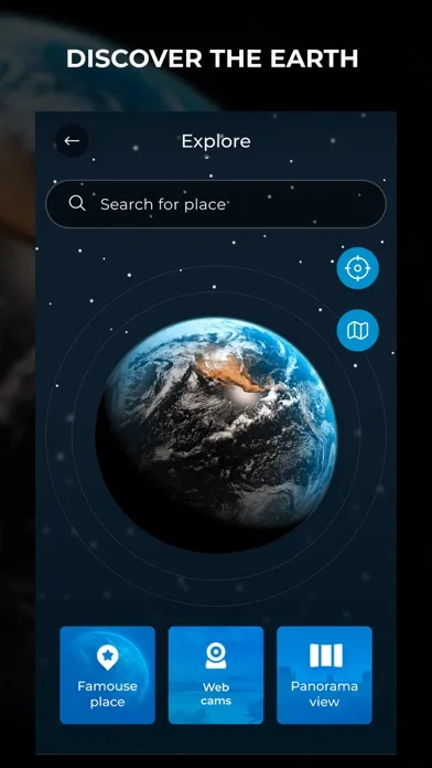 Globe Earth 3D - Live Map screenshot 1