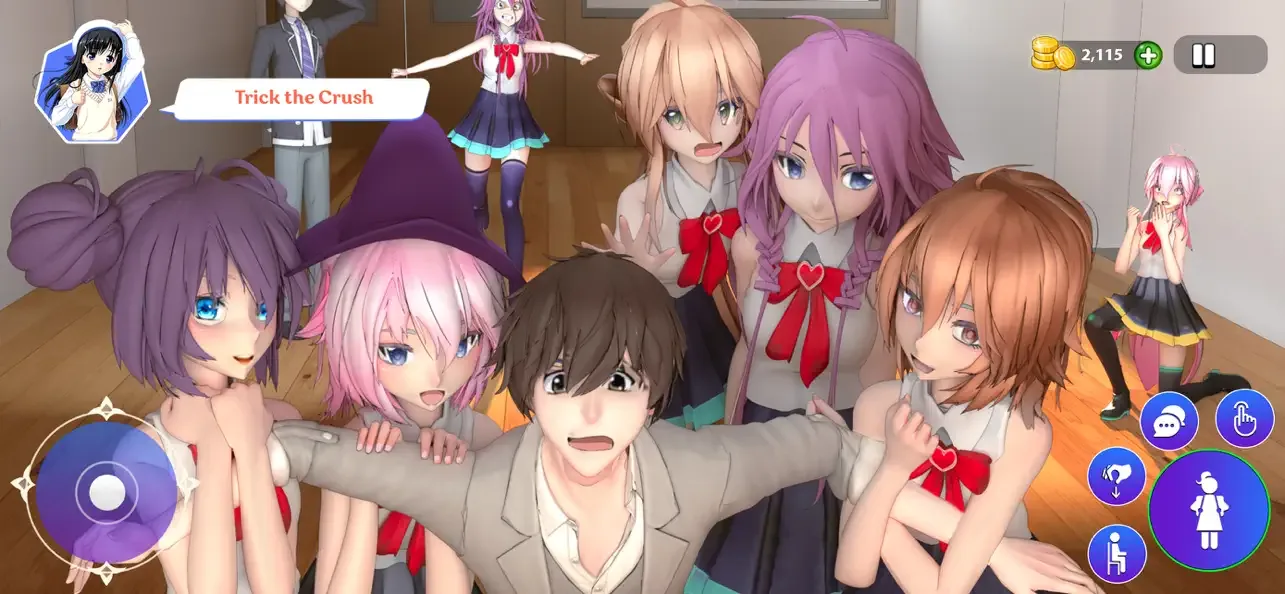 Anime Girl Life Simulator 3D screenshot 2