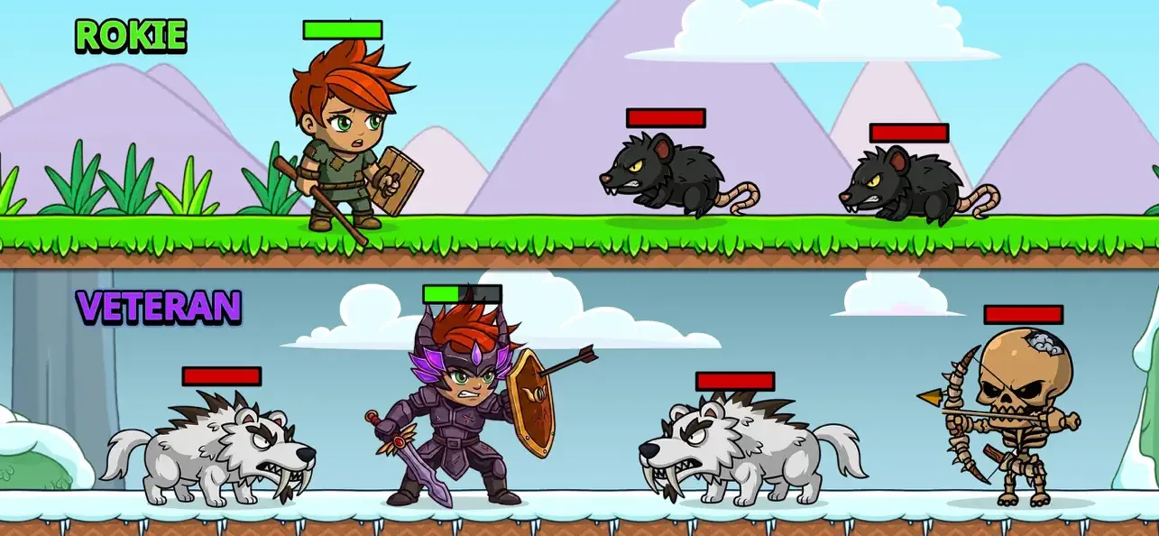 Knight Hero Adventure idle RPG screenshot 3