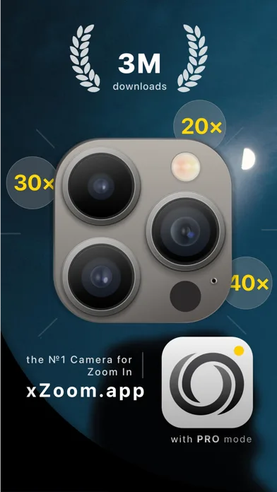 xZoom Cam - PRO Camera screenshot 1