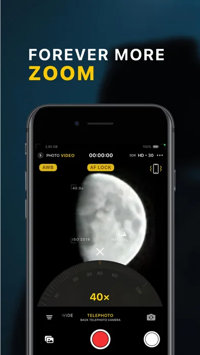xZoom Cam - PRO Camera screenshot 2