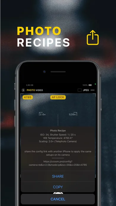 xZoom Cam - PRO Camera screenshot 5