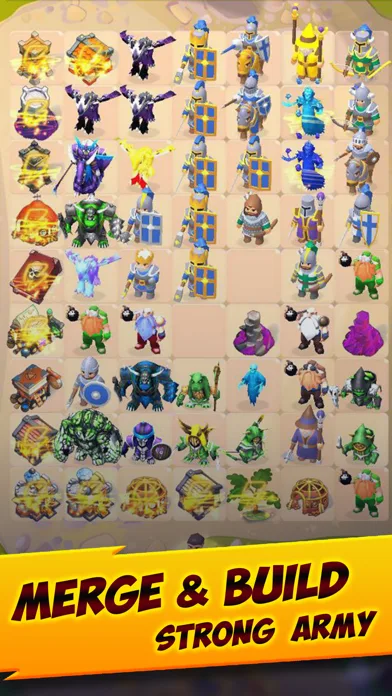Merge Legions: War Battle Game screenshot 1
