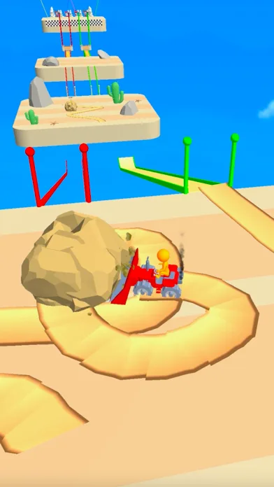 Bulldozer Race screenshot 3