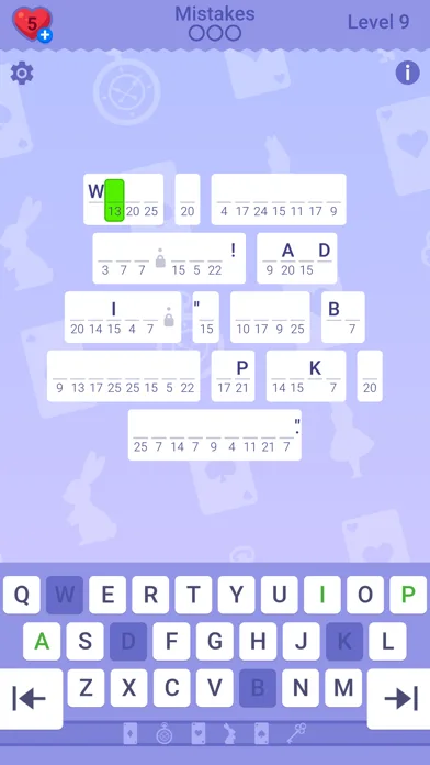 Cryptogram: Word Brain Puzzle screenshot 4