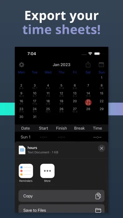 Work Hours Calculator screenshot 3