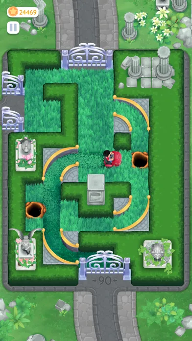 Mowing Mazes screenshot 2