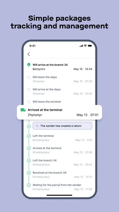 Nova Post screenshot 3