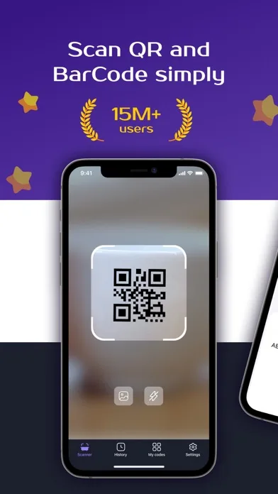 QR-code & Barcode Scanner QRgo screenshot 1