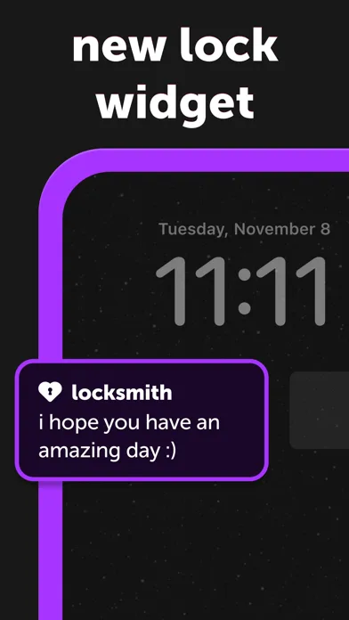 locksmith widget - by sendit screenshot 1