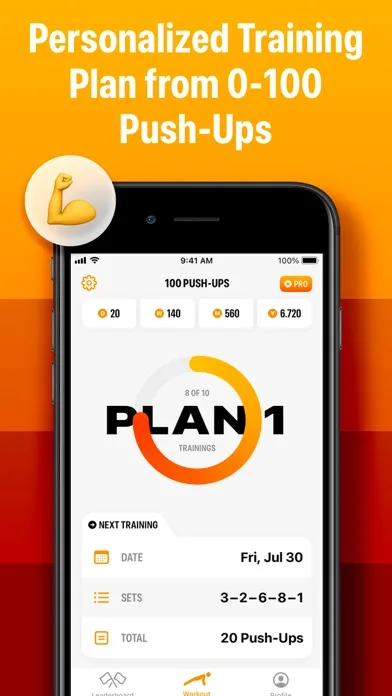 Push Up Counter - 100 Pushups screenshot 2